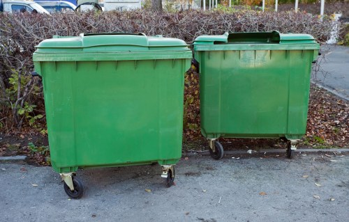 Council waste collection truck in Upper Holloway