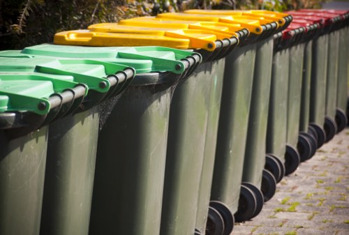 Residential waste collection process in Bounds Green