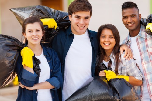 Community recycling center in Manor House