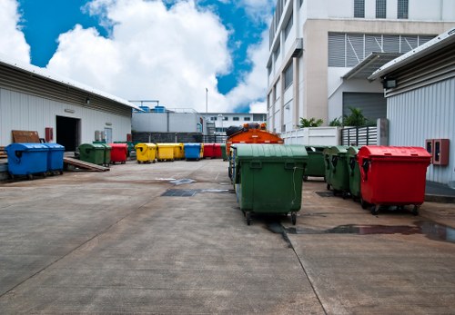 Oakwood Waste Collection Vehicles on Route