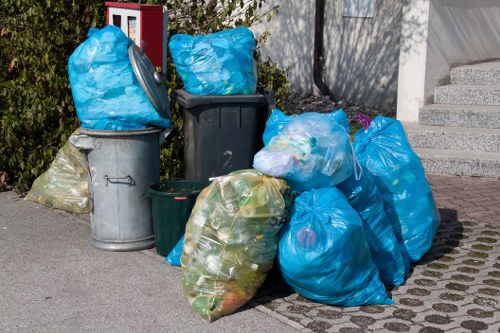 Types of waste managed in North London