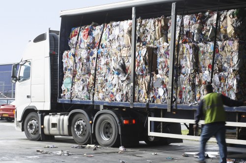 Bulky waste items ready for collection in Friern Barnet