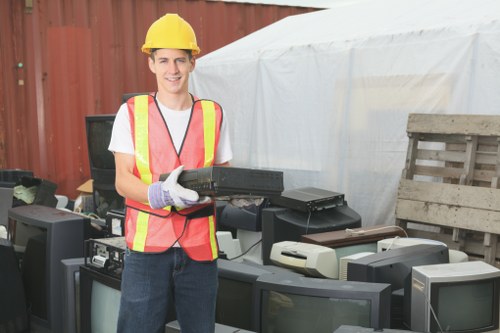 New Southgate waste collection trucks in action