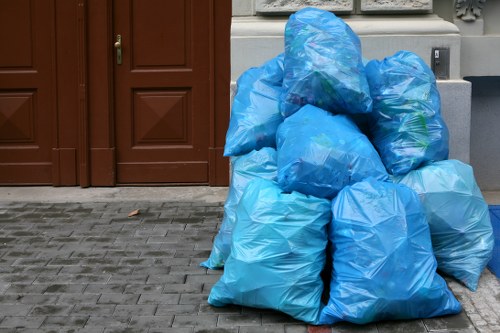 Bulky waste items ready for collection in Muswell Hill