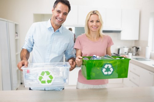 Recycling Bins in Oakwood Community