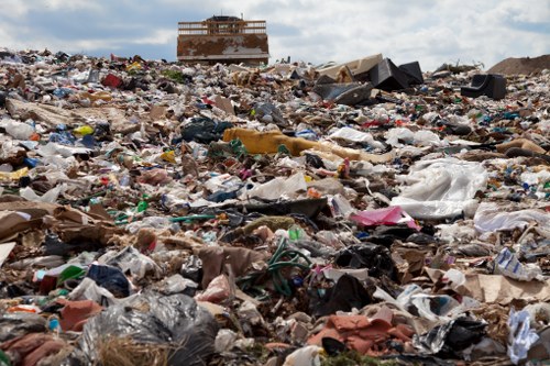 Community recycling center in Tottenham