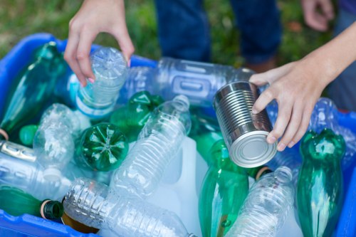 Community recycling center in Wood Green